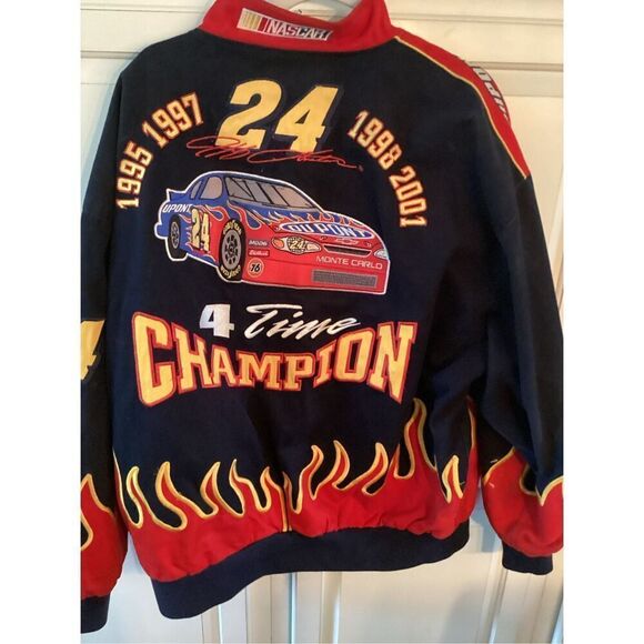 Chase Authentic’s Jeff Gordon #24 NASCAR Jacket 3X  Vintage - Picture 5 of 10
